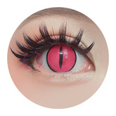 Sweety Crazy Pink Demon Eye / Cat Eye